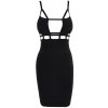 Christian' Black Cut Out Bandage Dress - Haljine - £114.00  ~ 952,87kn