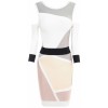 Nina' Mid Sleeve Cut Out Bandage Dress - Kleider - £120.00  ~ 135.61€