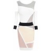 Nina' Mid Sleeve Cut Out Bandage Dress - Obleke - £120.00  ~ 135.61€