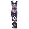 Allegra' Printed Bodycon Maxi Dress - sukienki - £115.00  ~ 129.96€