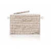 Chakra' Full Studded Cream Leatherette Clutch Bag - バッグ クラッチバッグ - £79.99  ~ ¥11,846