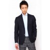 フォーマル ウール*シルク ドビー - Jacket - coats - ¥59,850  ~ $531.77
