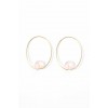 MELISSA MCARTHUR オーバルピアス - Earrings - ¥5,880  ~ $52.24