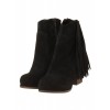 【JEFFREY　CAMPBELL】COW　SUEDE　FRINGE　SHORT　WESTERN - Сопоги - ¥17,640  ~ 134.62€