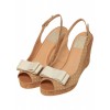 コルクウェッジドット柄サンダル - Sandalias - ¥7,140  ~ 54.49€