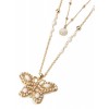 BIG蝶々2重ネック - Necklaces - ¥2,625  ~ $23.32