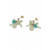 ストーンリボン付ピアス - Aretes - ¥3,675  ~ 28.04€