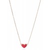 【梨花×jupiter】tenderハートネックレス（フューシャピンク） - Ожерелья - ¥14,700  ~ 112.18€