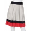 バイカラープリーツスカート - Skirts - ¥7,350  ~ $65.31