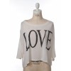 LOVEショートTシャツ - Majice - kratke - ¥4,830  ~ 272,62kn