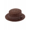 ピン付きリボンストローカンカン帽 - Mützen - ¥1,837  ~ 14.02€