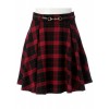 ベルト付きチェックスカート - Skirts - ¥4,830  ~ $42.91