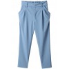 GALLARDAGALANTE ロールベルトタックパンツ ブルー - Pants - ¥18,690  ~ $166.06