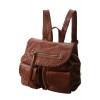 Kai Lani レザーリュックサック ブラウン - Backpacks - ¥23,940  ~ $212.71