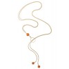 GALLARDAGALANTE パーツ付アレンジネックレス オレンジ - Necklaces - ¥10,290  ~ £69.49