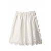 AULA AILA カッティングレーススカート ホワイト - Saias - ¥18,900  ~ 144.23€