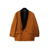 ベルベットショールカラー ウールジャケット - 外套 - ¥67,200  ~ ¥4,000.62