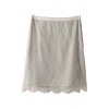 フラワーレーススカート ホワイト - Skirts - ¥18,900  ~ £127.63