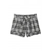 チェック柄ショートパンツ ブラック - Shorts - ¥10,290  ~ $91.43