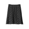 リボンプリントスカート ブラック - Suknje - ¥36,750  ~ 2.074,28kn