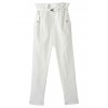 ベルト付ハイウエストタックパンツ オフホワイト - Pants - ¥18,900  ~ $167.93