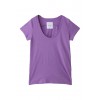 ファブリックコンビVネックTシャツ ラベンダー - Majice - kratke - ¥3,990  ~ 30.45€