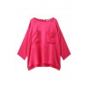 ポケット付きブラウス ピンク - 半袖衫/女式衬衫 - ¥27,300  ~ ¥1,625.25