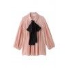 タイ付きブラウス ピンク - Koszule - krótkie - ¥15,750  ~ 120.19€