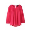 CRYSTAL TEXTURED SILK L/S TOP ピンク - 半袖衫/女式衬衫 - ¥29,400  ~ ¥1,750.27