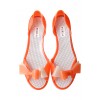 AURORA リボン付きフラットサンダル オレンジレッド - 休闲凉鞋 - ¥12,600  ~ ¥750.12
