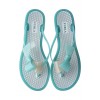 AURORA サイドリボントングフラットサンダル ブルー - Flip Flops - ¥8,400  ~ 64.10€