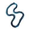 【CITRUS】シルクビーズロングネックレス ブルー×ネイビー - Necklaces - ¥7,140  ~ $63.44