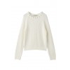 BIJOU KNIT プルオーバー オフホワイト - Pullovers - ¥15,540  ~ £104.94