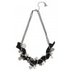 コインモチーフチェーンネックレス ブラック - Necklaces - ¥6,195  ~ $55.04