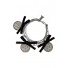 コインモチーフブレスレット ブラック - Bracelets - ¥7,245  ~ $64.37