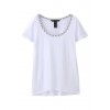 TIFFANY TEE TOP ホワイト - Majice - kratke - ¥9,975  ~ 563,02kn