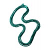 【CITRUS】シルクビーズロングネックレス ブルー - Necklaces - ¥7,140  ~ $63.44