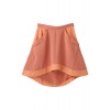 sportymix hemlineスカート オレンジ - Skirts - ¥7,875  ~ $69.97