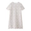 半袖ひざ丈レースワンピース ホワイト - Vestidos - ¥19,110  ~ 145.83€