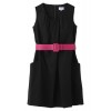 ベルト付きノースリーブワンピース ブラック - Dresses - ¥18,375  ~ $163.26