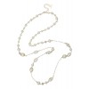 パールネックレス ベージュ - Necklaces - ¥9,975  ~ £67.36