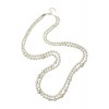 ロングパールネックレス オフホワイト - Halsketten - ¥8,400  ~ 64.10€