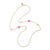 LONG MEDLEY NECKLACE ピンク - Necklaces - ¥18,900  ~ £127.63