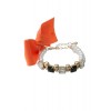 リボンつきブレスレット オレンジ - Bracelets - ¥4,095  ~ £27.65