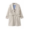 2way spring bigcollar ホワイト - Jacket - coats - ¥11,340  ~ £76.58