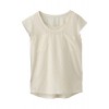 コードボーダーショートスリーブブラウス ホワイト - 半袖衫/女式衬衫 - ¥15,120  ~ ¥900.14