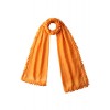 ポンポン付ストール オレンジ - スカーフ・マフラー - ¥18,900 