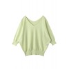 ニットトップス ライトグリーン - Pullovers - ¥8,820  ~ $78.37