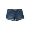 デニムショートパンツ ネイビー - 短裤 - ¥7,875  ~ ¥468.82