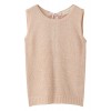 【navasana】TAPE YERN knit N/S ライトピンク - プルオーバー - ¥8,190 